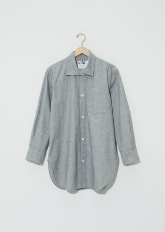 Cotton-Linen Long Shirt