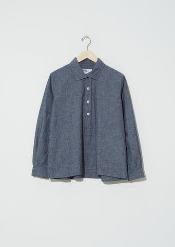 Cotton Denim Swing Shirt