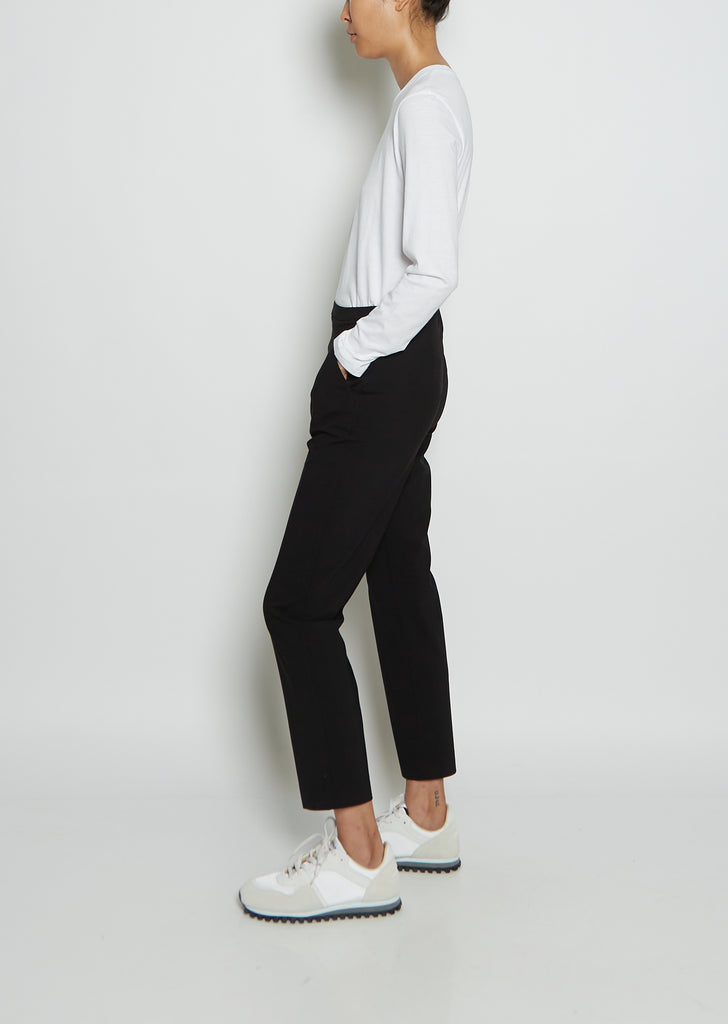 Tropical Wool Slim Pull On Pant