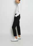 Tropical Wool Slim Pull On Pant