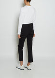 Tropical Wool Slim Pull On Pant