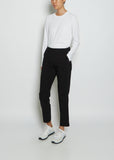 Tropical Wool Slim Pull On Pant