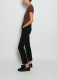 Cotton Corduroy 495 Jean — Black