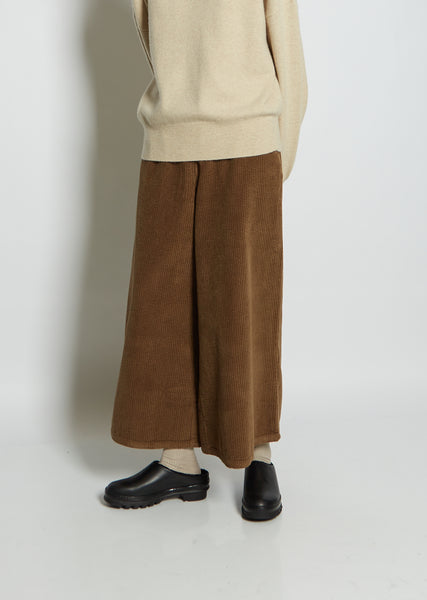 2TUCK WIDE CROPPED SLACKS/18AW - www.csharp-examples.net