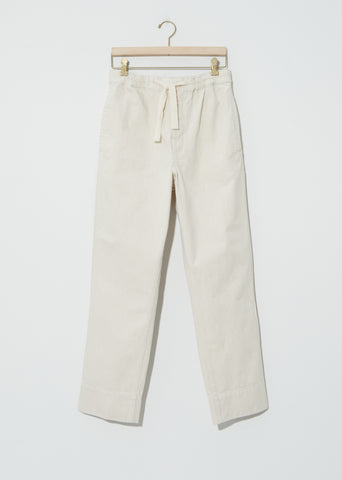 Natural Denim Sports Trouser