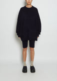 n°247 Bike Cashmere Shorts — Navy