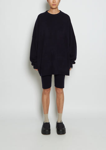 n°247 Bike Cashmere Shorts — Navy