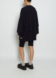 n°247 Bike Cashmere Shorts — Navy