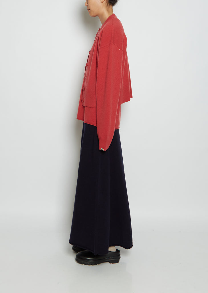 n°170 Chou Cashmere Cardigan — Berry