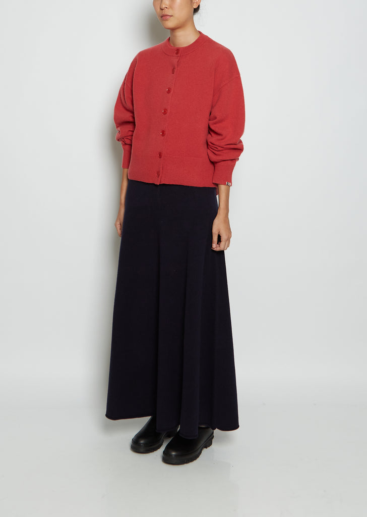 n°170 Chou Cashmere Cardigan — Berry