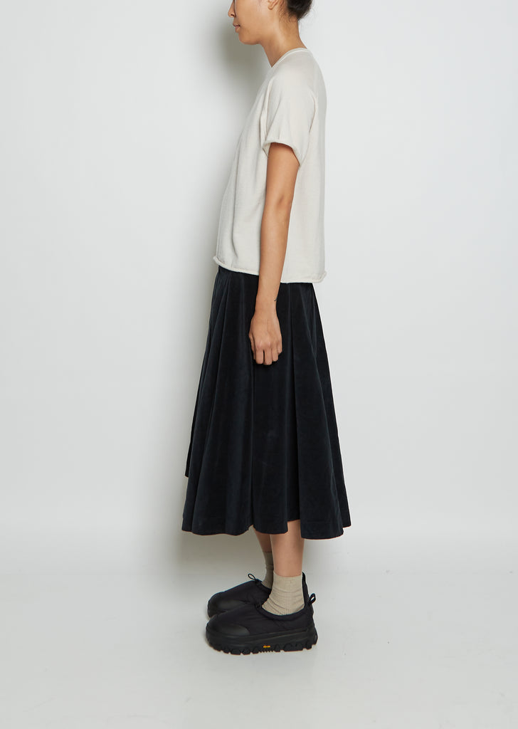 n°177 Todd Cashmere Top — Chalk