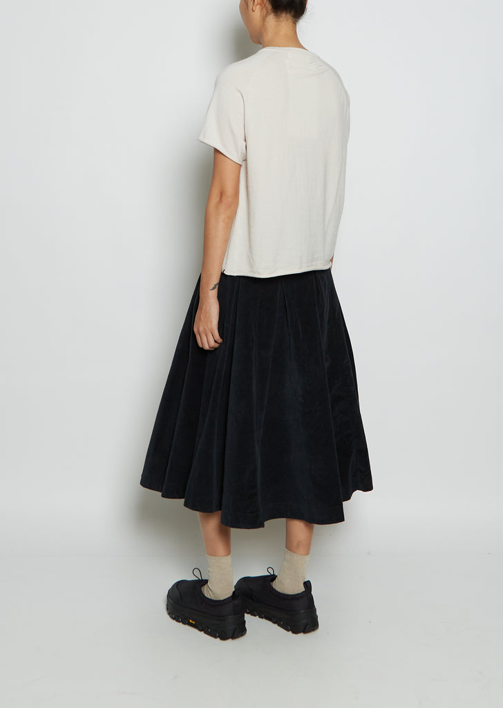 n°177 Todd Cashmere Top — Chalk