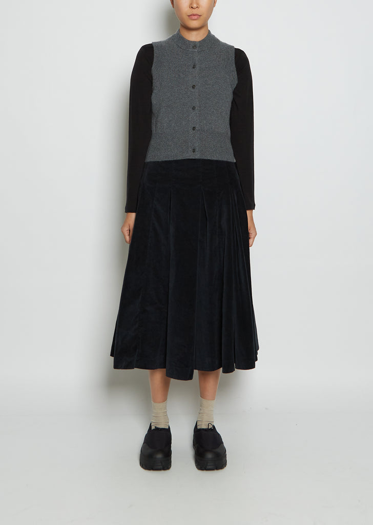 n°193 Corset Cashmere Tank — Felt