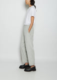 Cotton Velvet Paride Pant — Ash