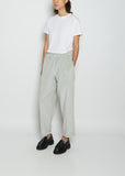Cotton Velvet Paride Pant — Ash