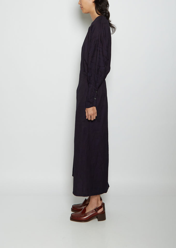 Susuki Cotton Jacquard Dolman Dress