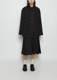 Arko Poplin Shirt — Black