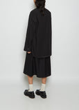 Arko Poplin Shirt — Black