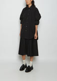 Arko Poplin Shirt — Black