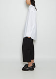 Arko Poplin Shirt — White