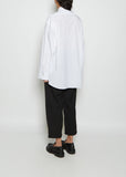 Arko Poplin Shirt — White