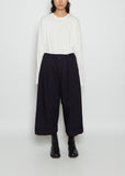 O-Front Tuck Mackin Cotton Twill Pant