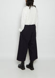 O-Front Tuck Mackin Cotton Twill Pant