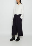 O-Front Tuck Mackin Cotton Twill Pant