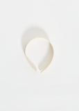 Thin Bessette Headband — Ivory