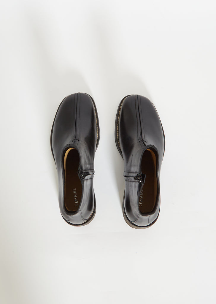 Piped Heel Boot