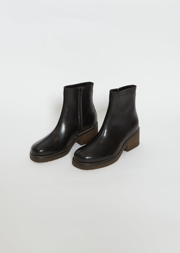 Piped Heel Boot