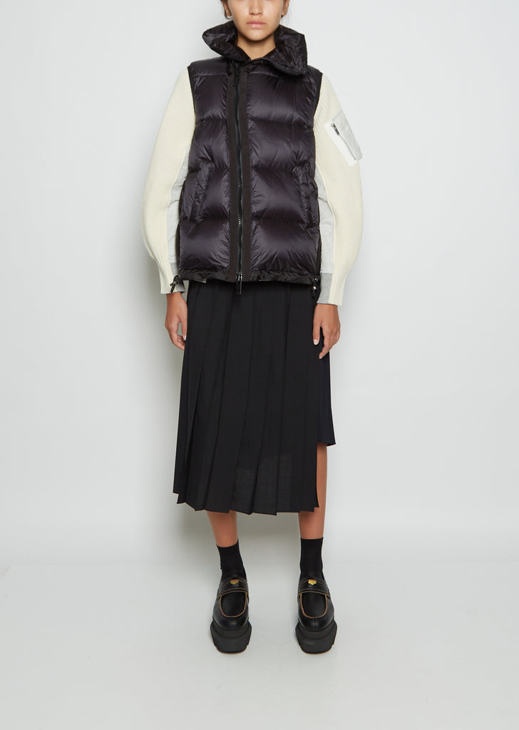 Nylon Puffer Vest