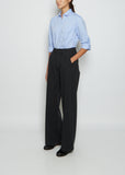 Lois Loose Cotton & Wool Twill Pants