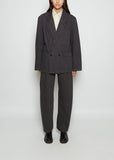 Unisex Cotton Denim Workwear Blazer