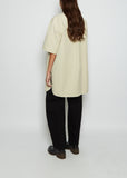 Short Sleeve Cotton Twill Shirt