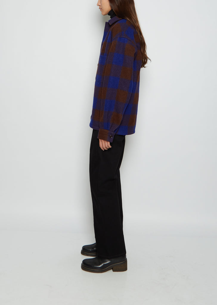 Unisex Pyjama Wool Flannel Shirt