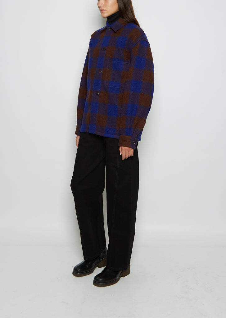 Unisex Pyjama Wool Flannel Shirt