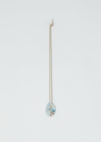 Clay Glass Drop Necklace