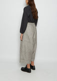 The Baker Linen Cotton Trouser — Houndstooth
