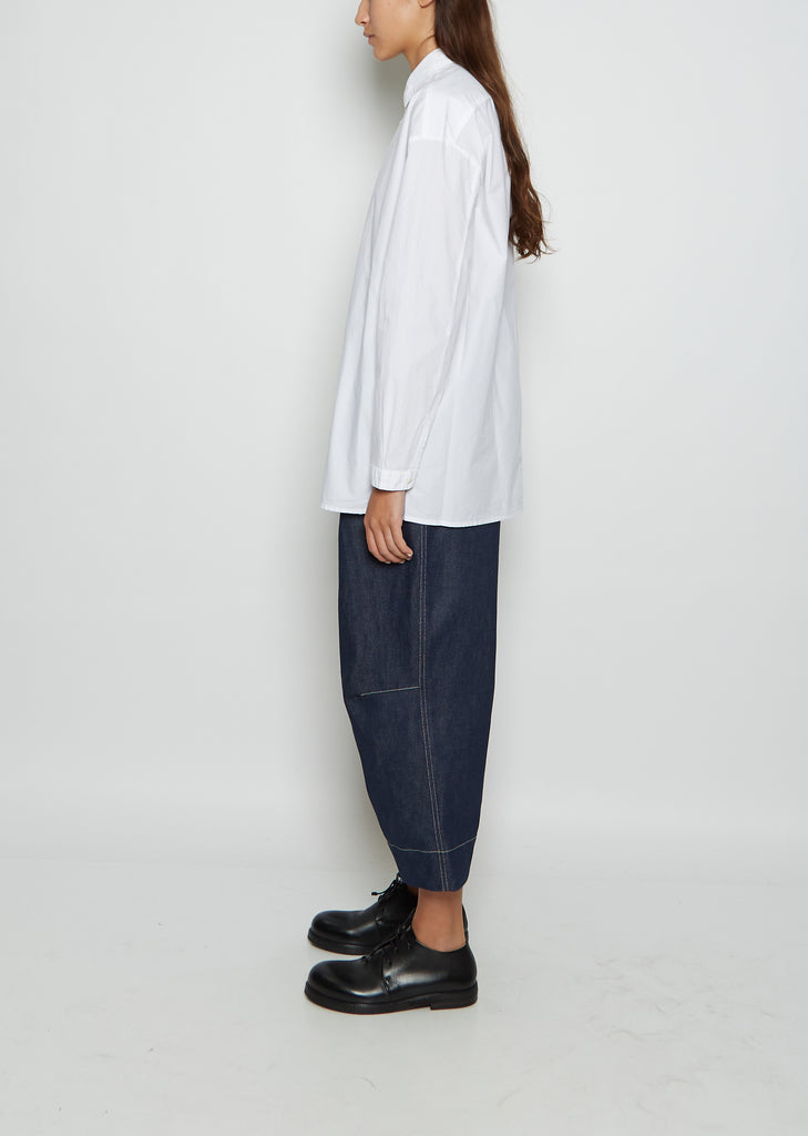 The Draughtsman Cotton Poplin Shirt