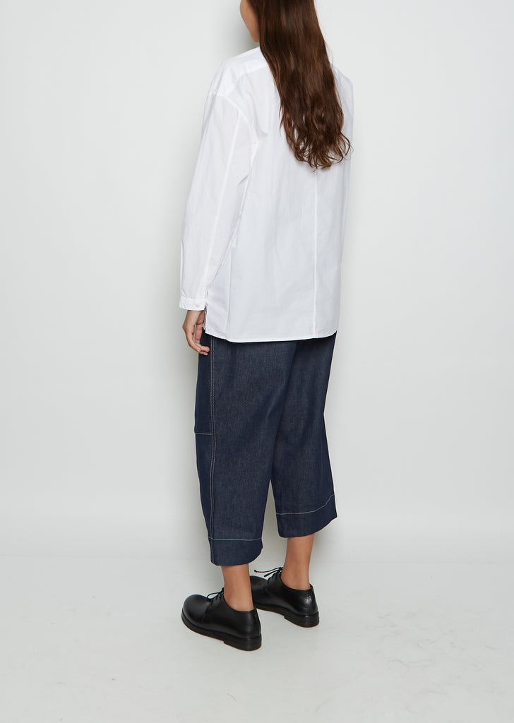 The Draughtsman Cotton Poplin Shirt