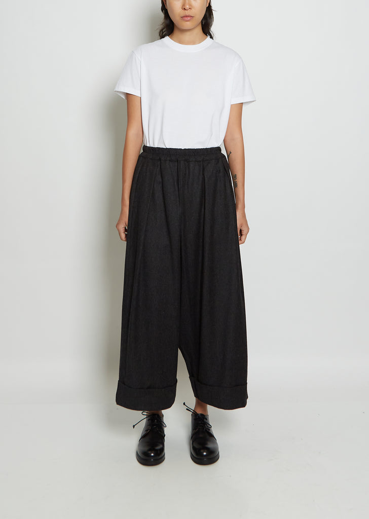 The Baker Cashmere Flannel Trouser — Pewter