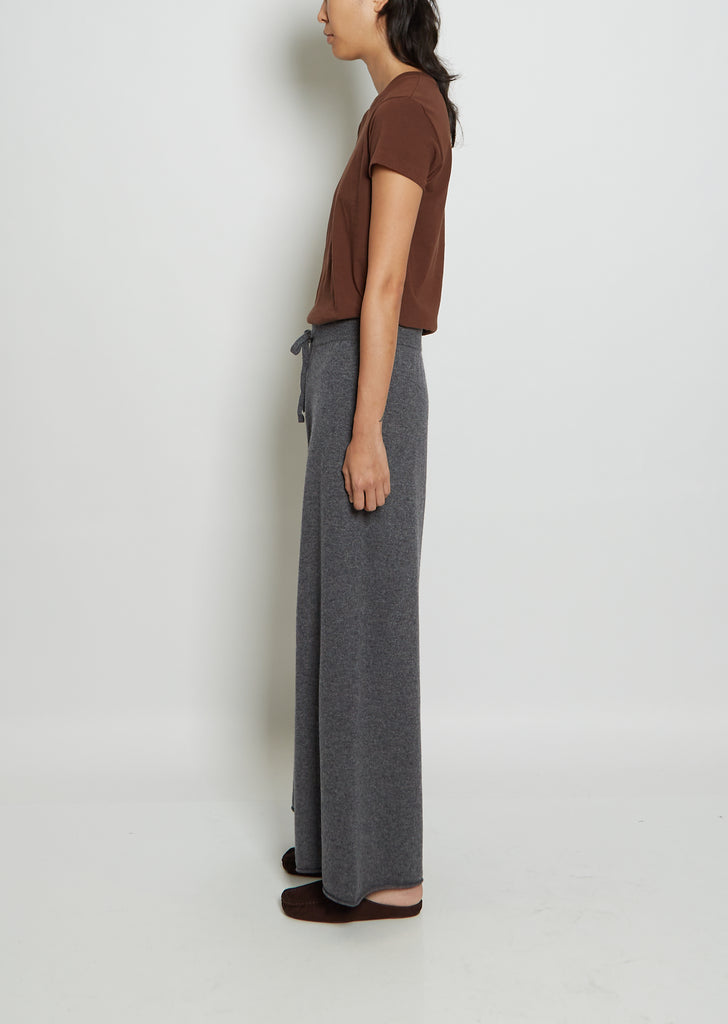 Sierra Cashmere Trousers — Graphite