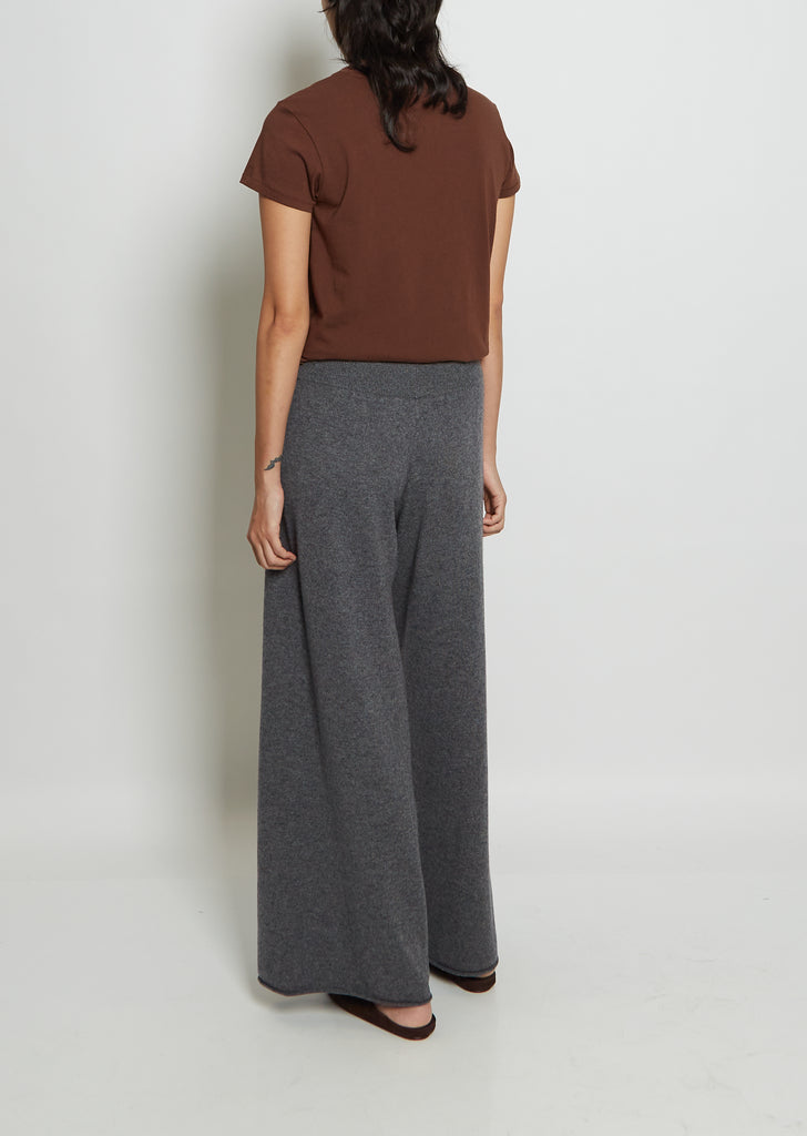 Sierra Cashmere Trousers — Graphite
