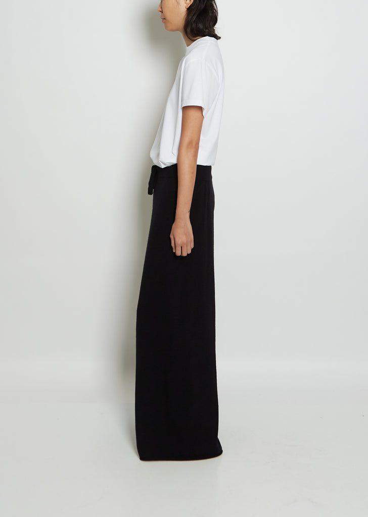 Sierra Cashmere Trousers — Black