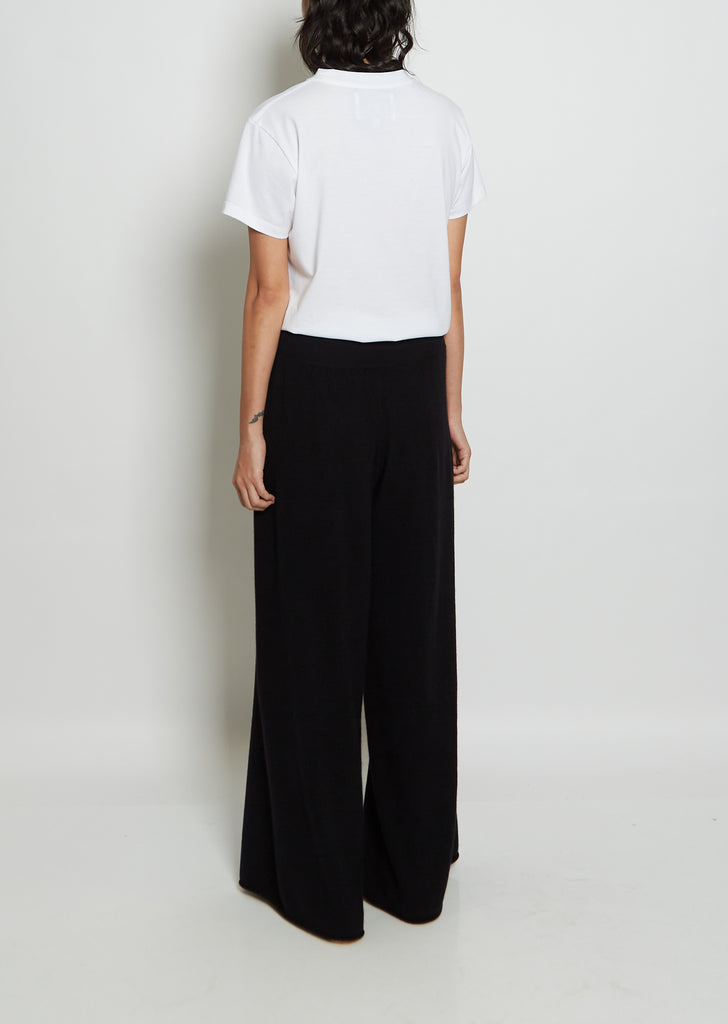 Sierra Cashmere Trousers — Black