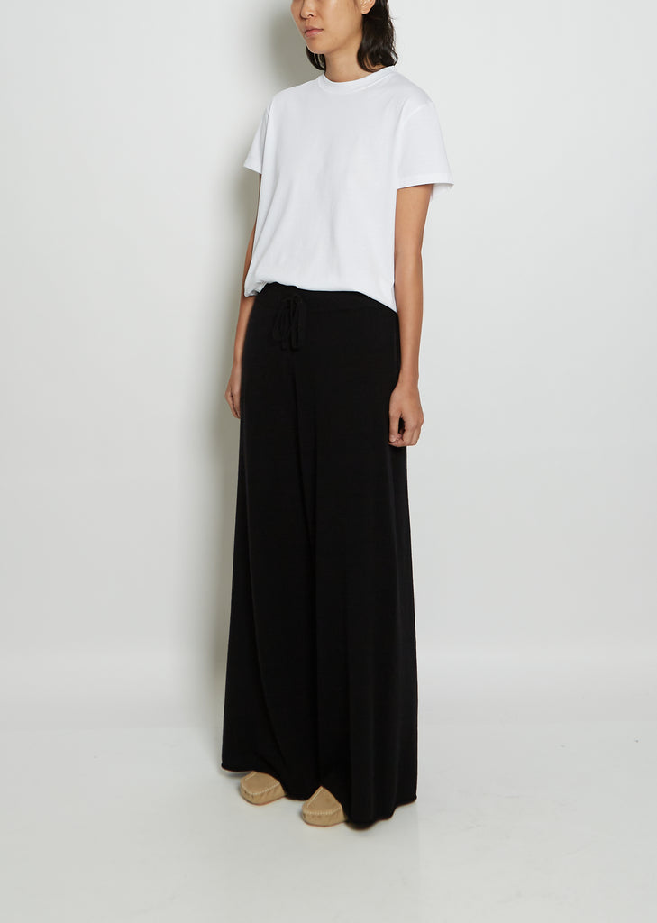 Sierra Cashmere Trousers — Black