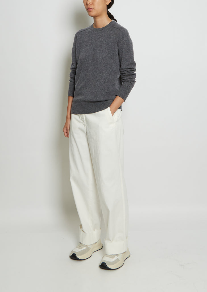 Diana Cashmere Sweater — Graphite