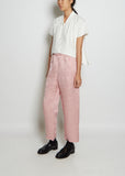 Walk Pink Silk Trousers