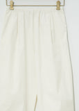Plain Popeline Pants — Naturale